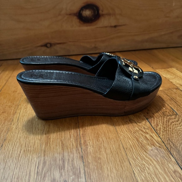 Tory Burch Patti Wedge Sandals - Picture 6 of 10